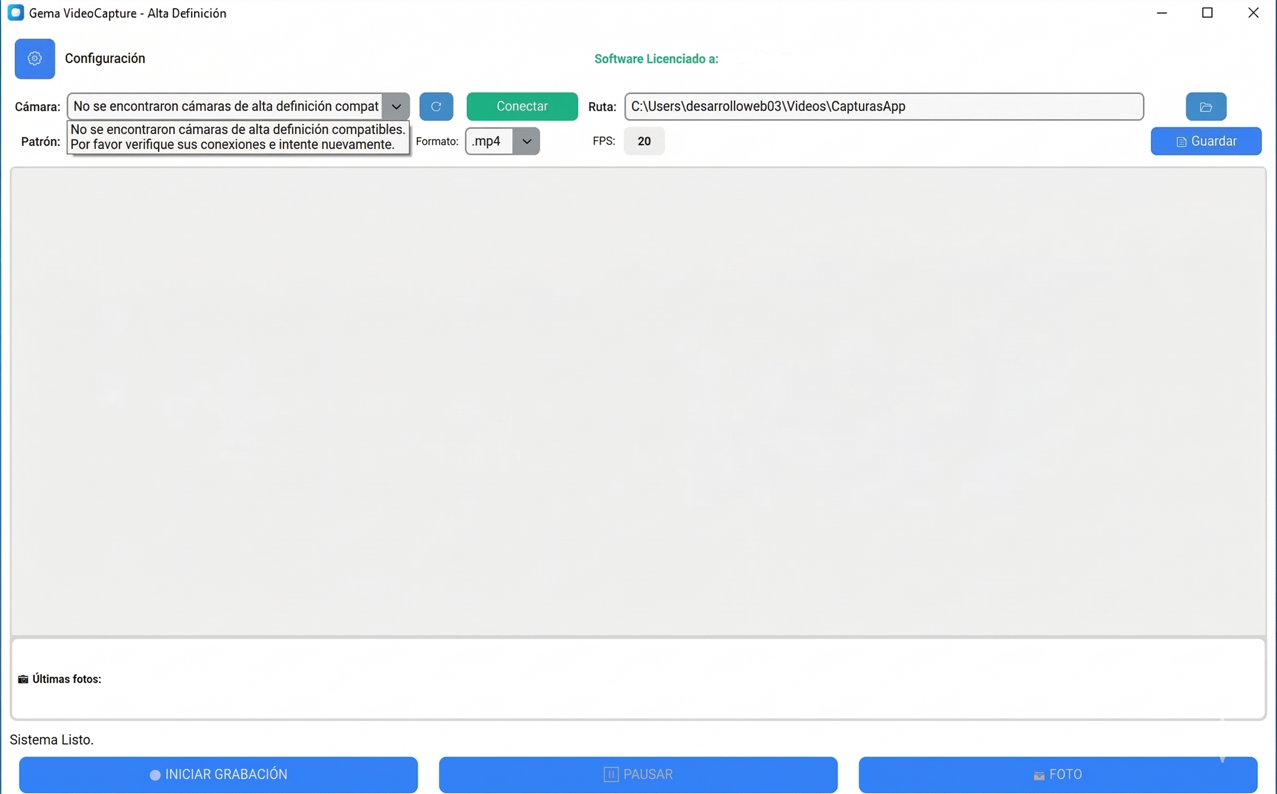 Pantallazo Captura de Video 1
